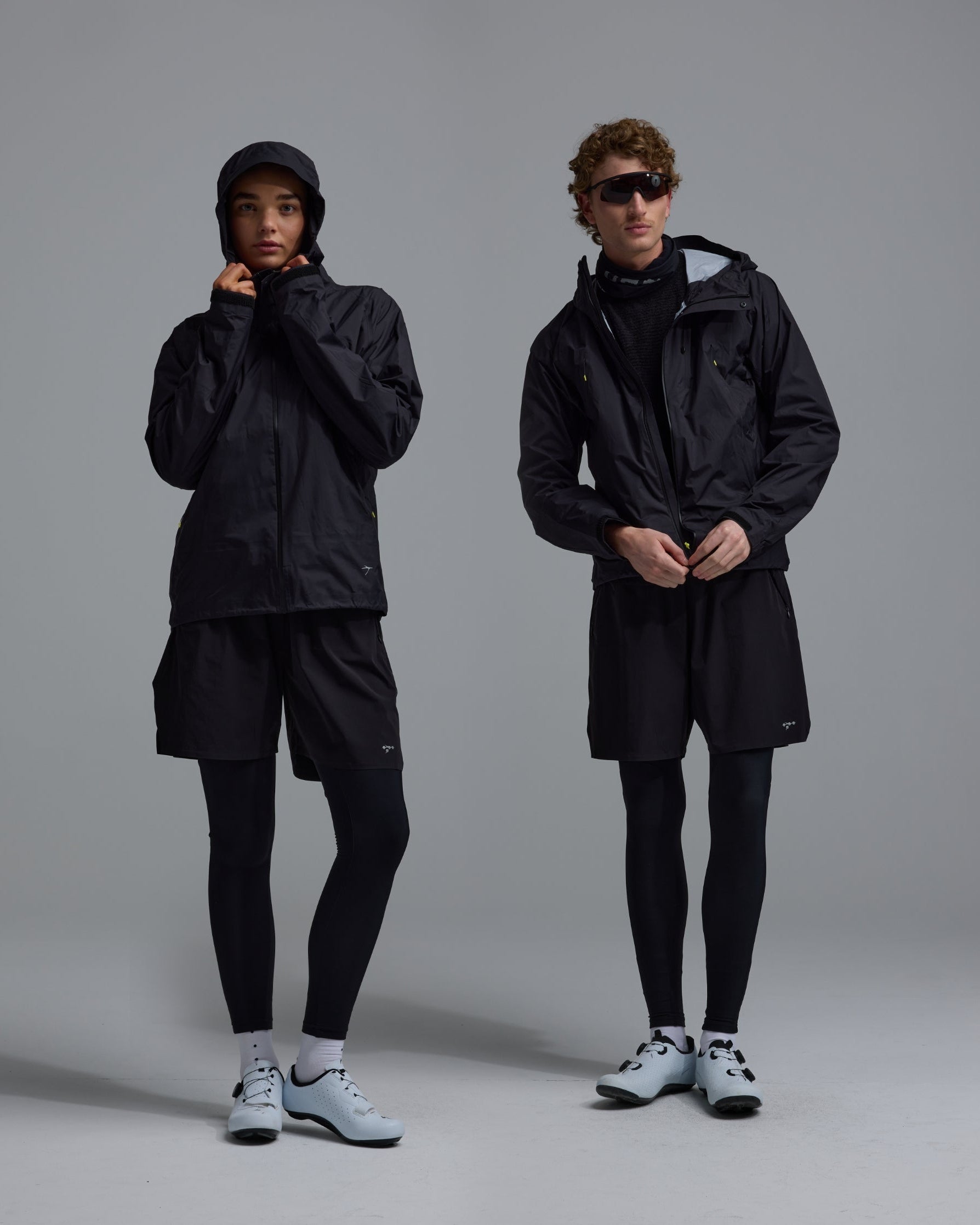 PEDLA x N-0 / 3L Shell Jacket / Black