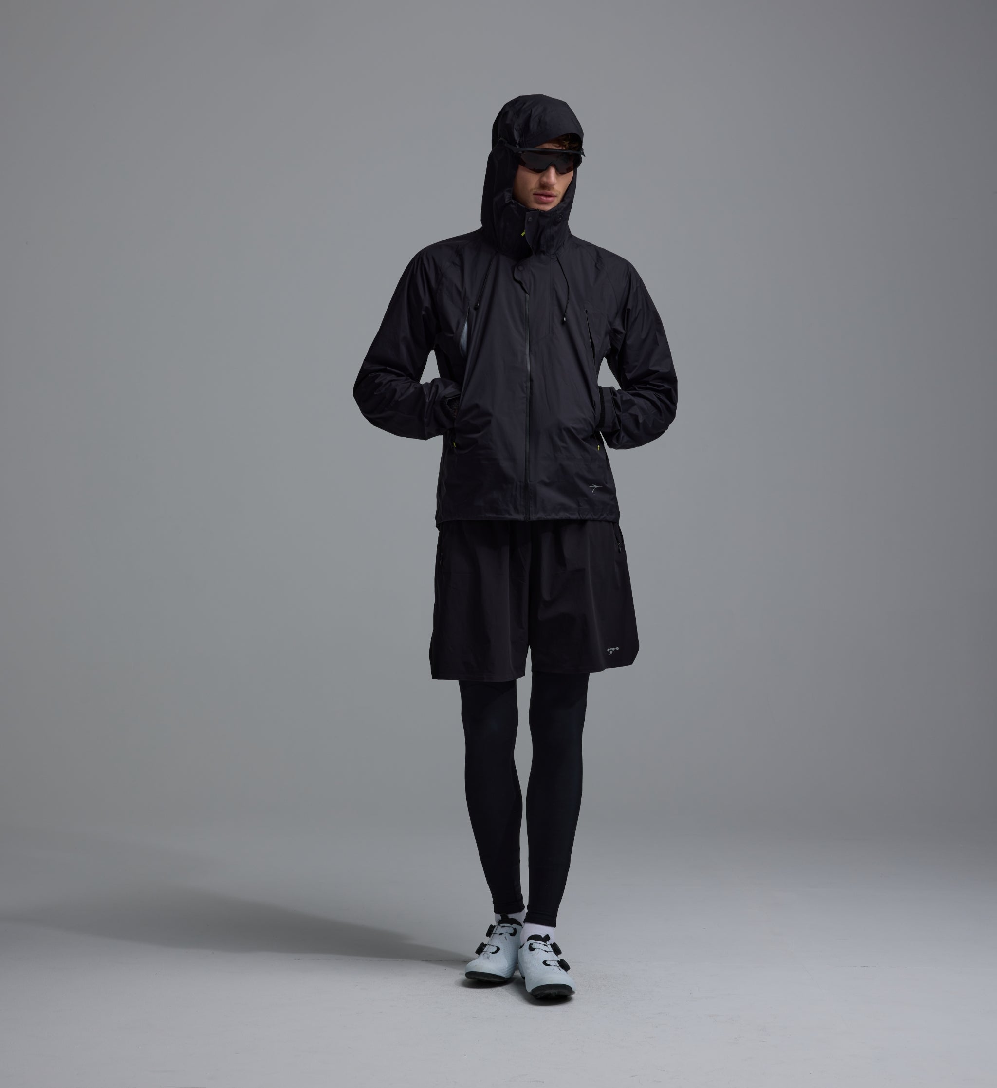 PEDLA x N-0 / 3L Shell Jacket / Black