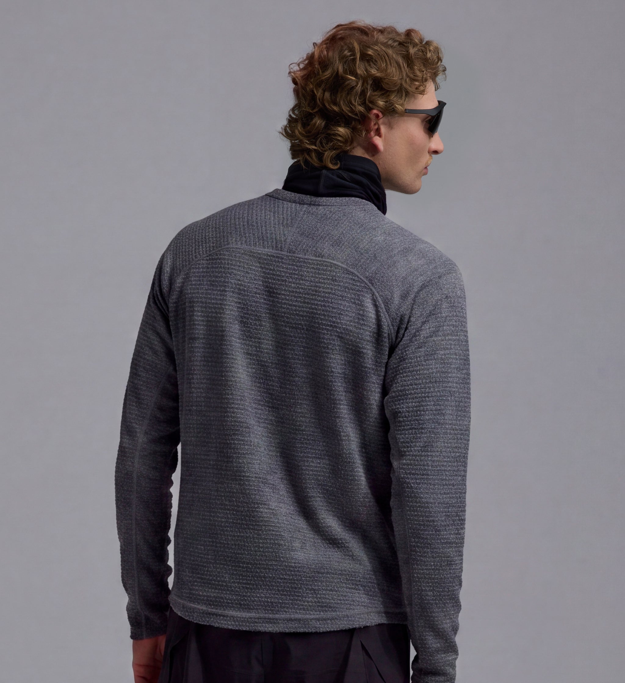 PEDLA X N-0 / Air-Fleece Mid-Layer / Grey