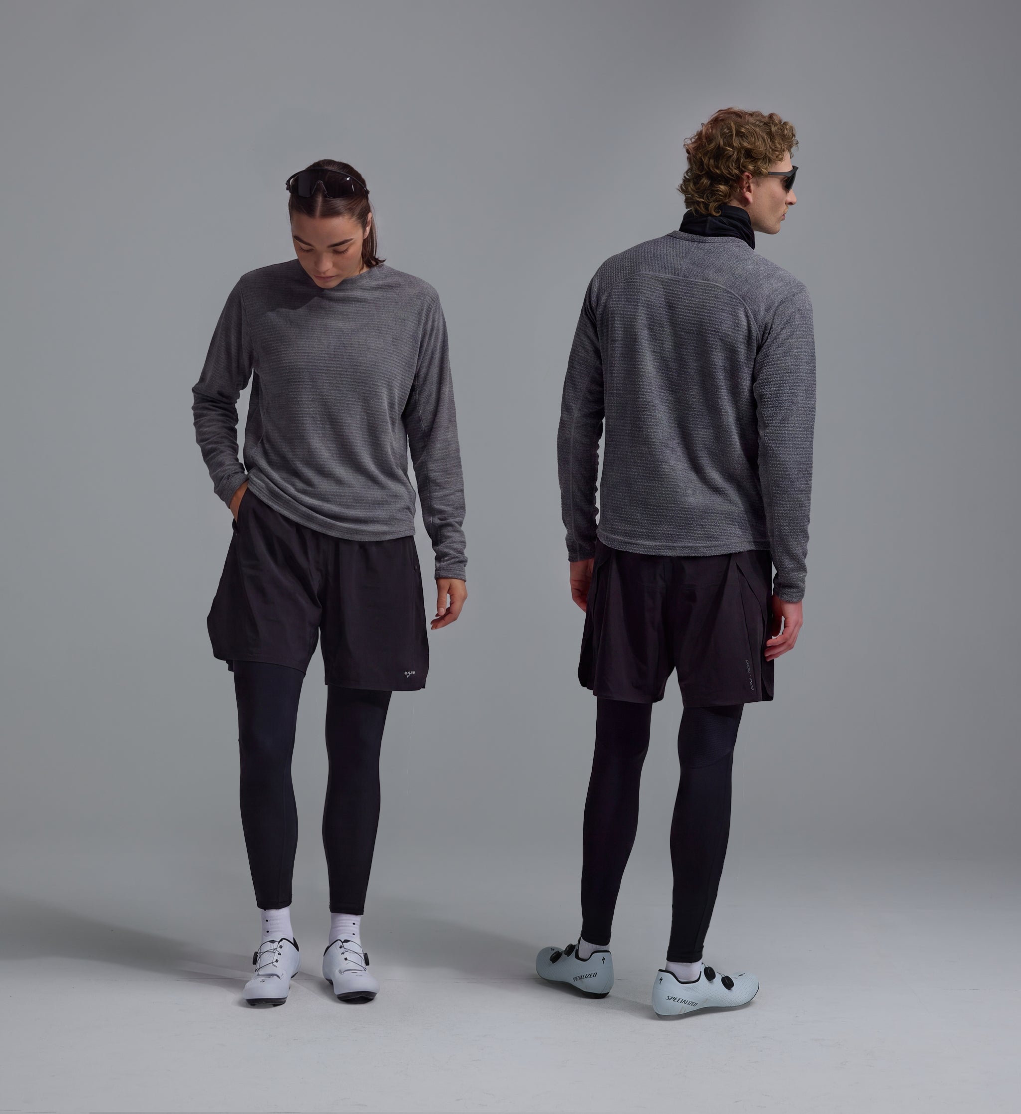 PEDLA X N-0 / Air-Fleece Mid-Layer / Grey