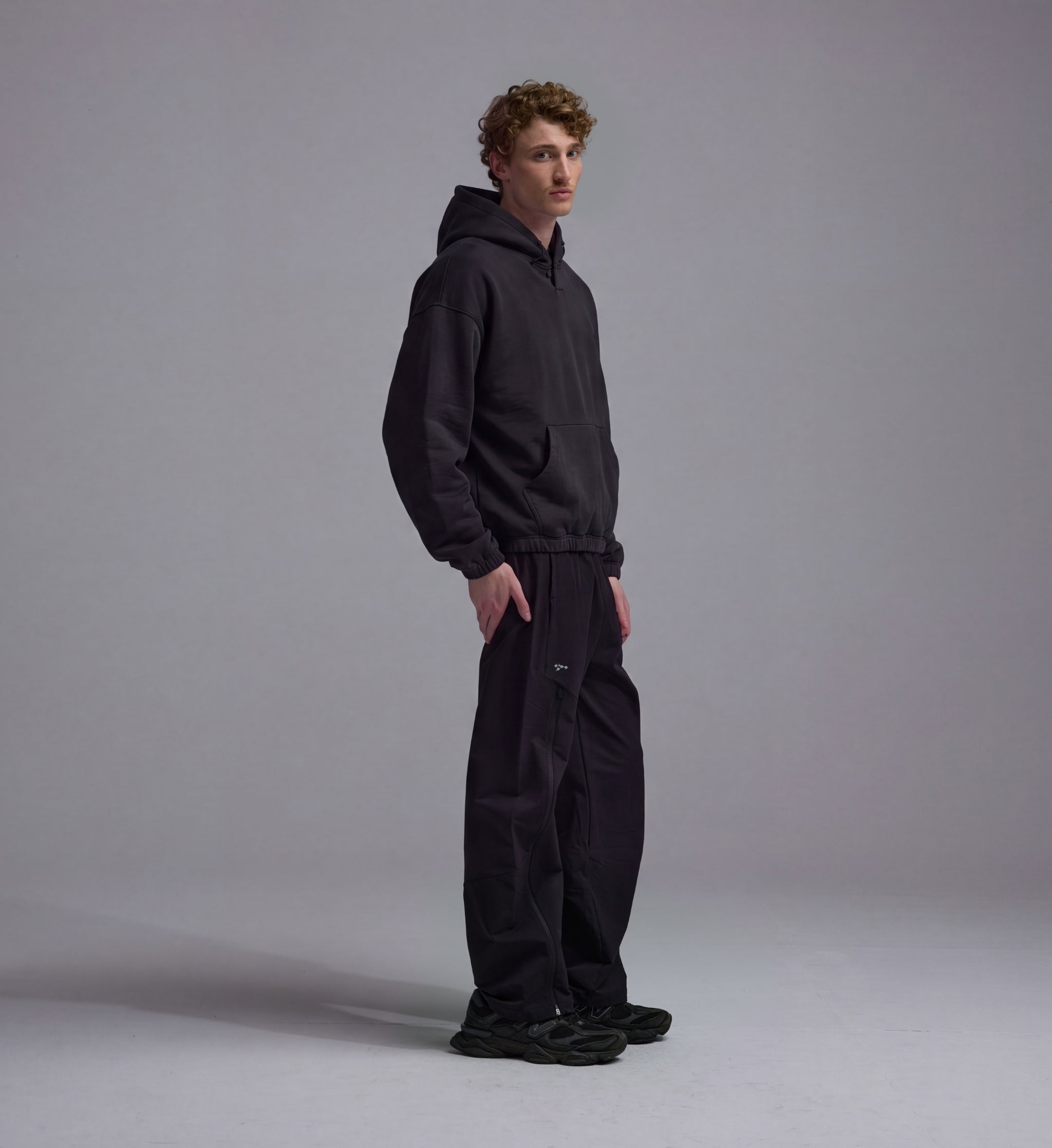 PEDLA X N-0 / Loose Fit Pants / Black