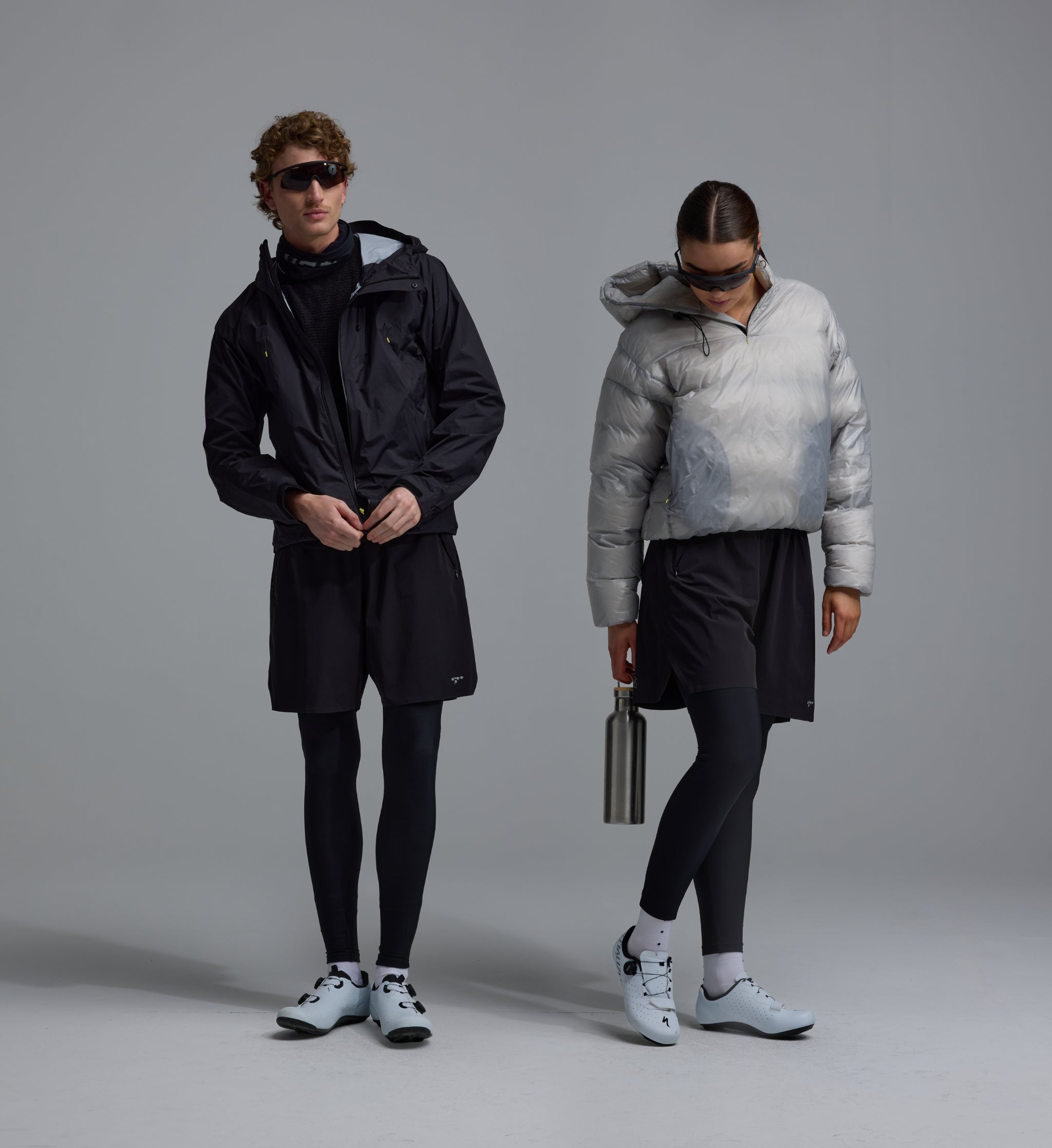 PEDLA X N-0 / Running Shorts / Black