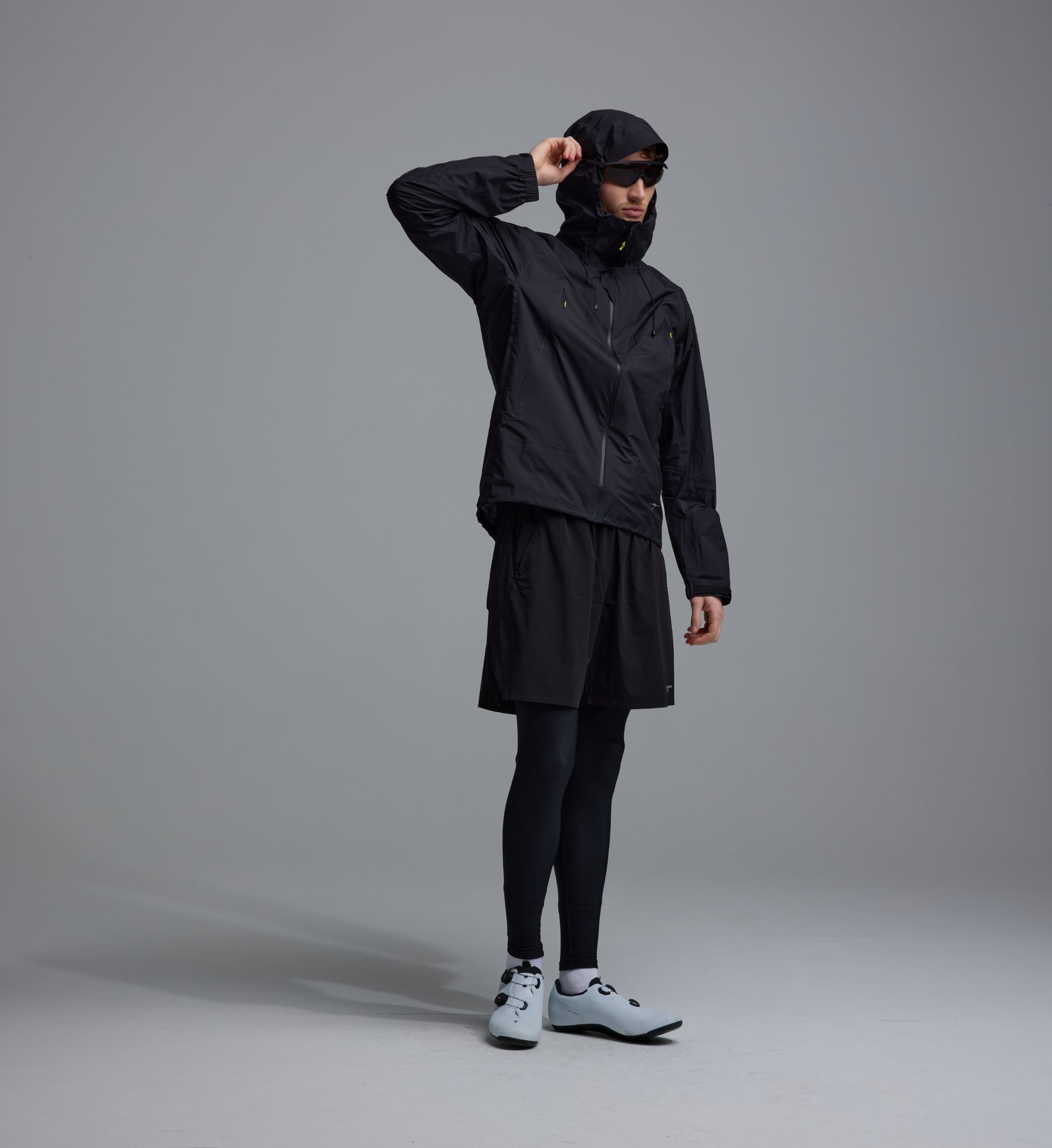 PEDLA X N-0 / Running Shorts / Black