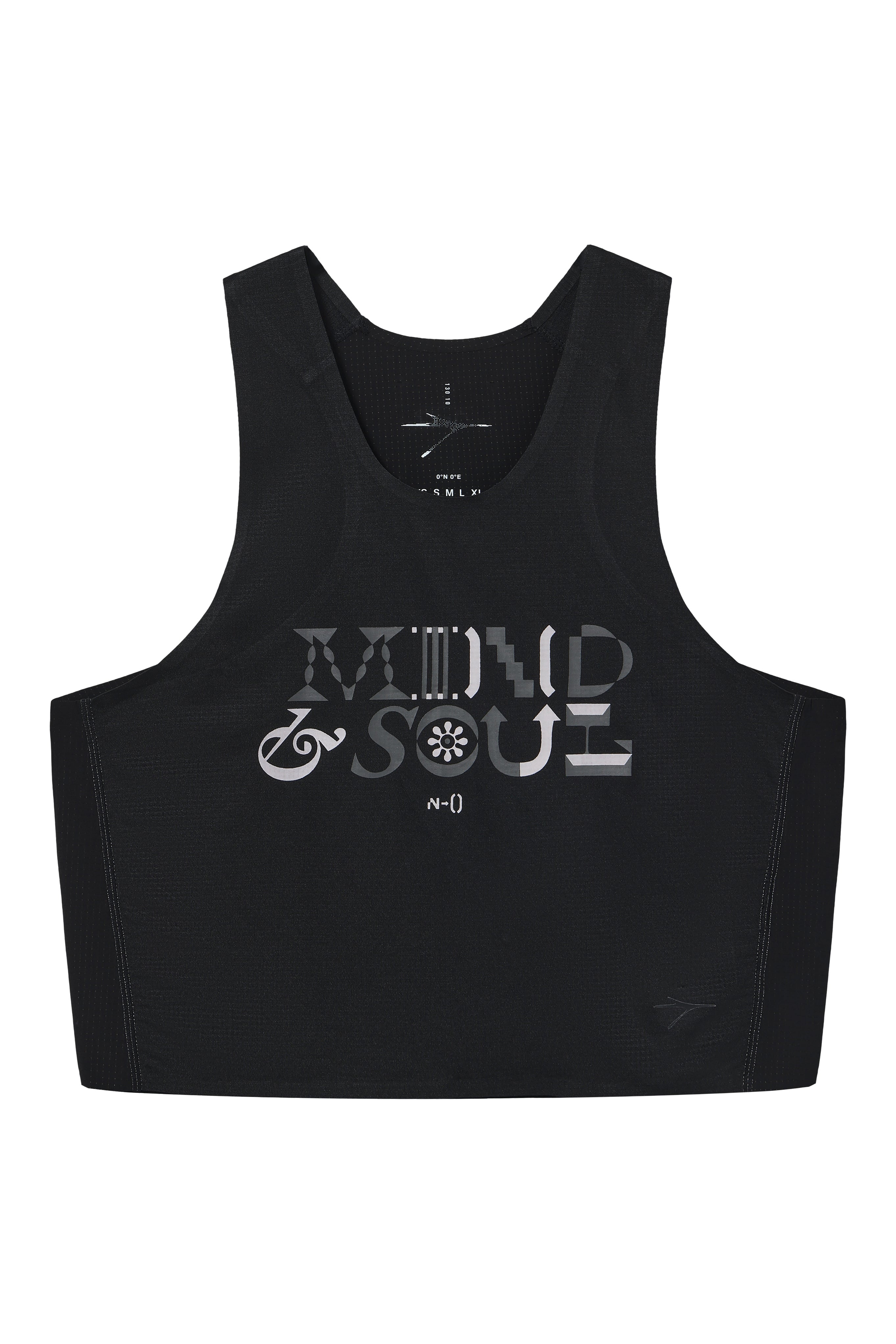 Sprint Cropped-Vest / BLACK