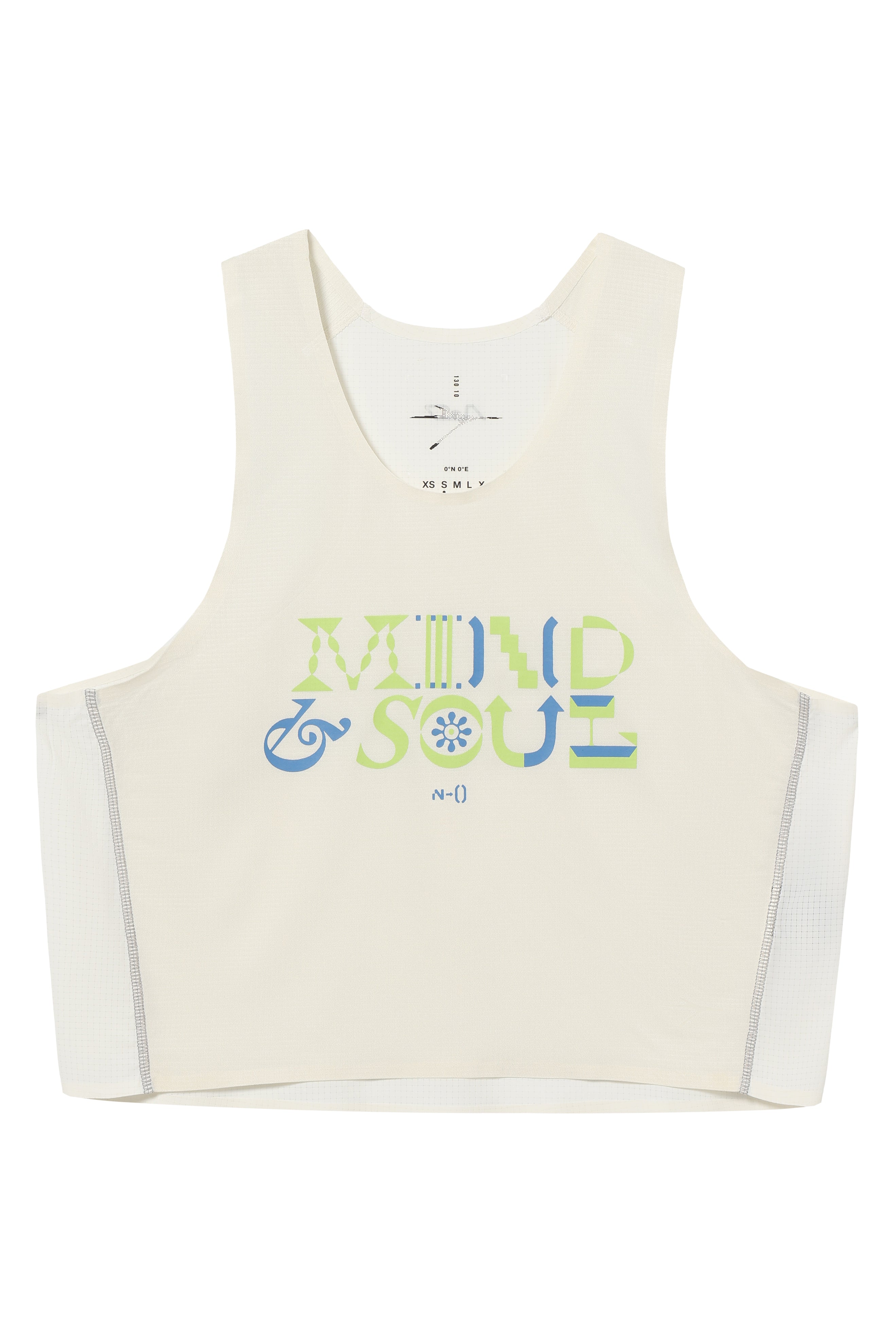 Sprint Cropped-Vest / OFF WHITE