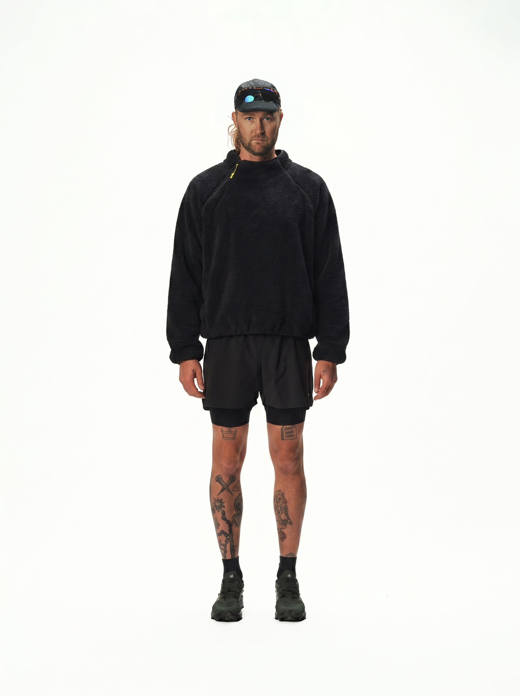 Polar Fleece Pullover / BLACK