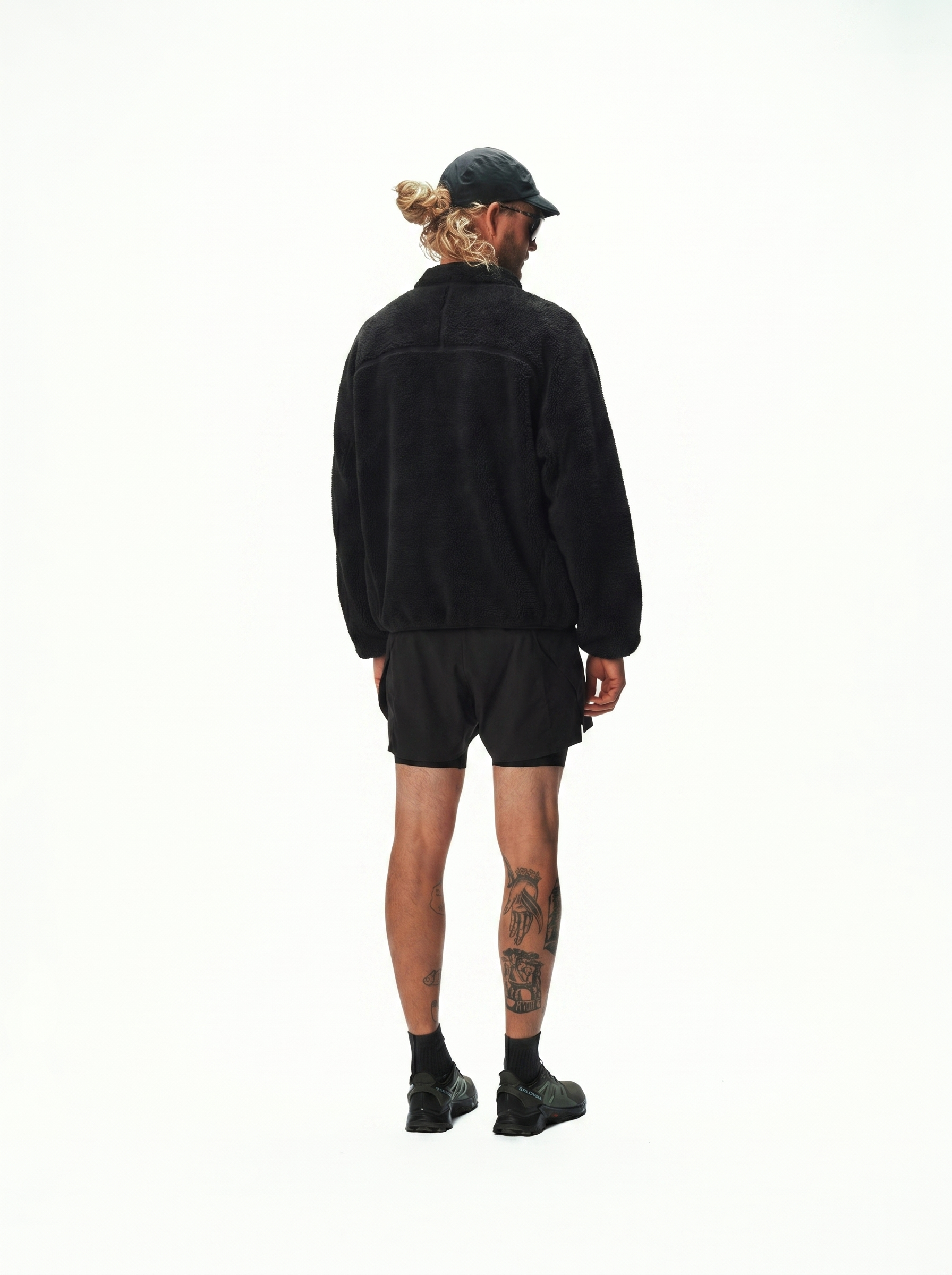 Polar Fleece Pullover / BLACK