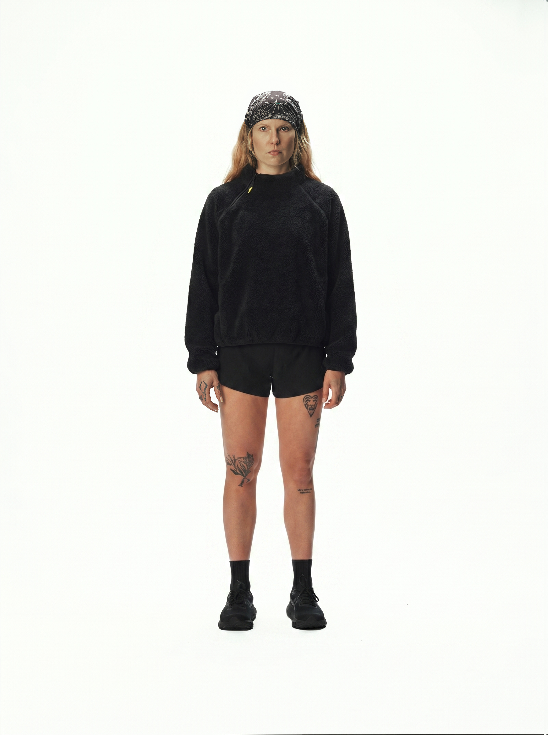 Polar Fleece Pullover / BLACK