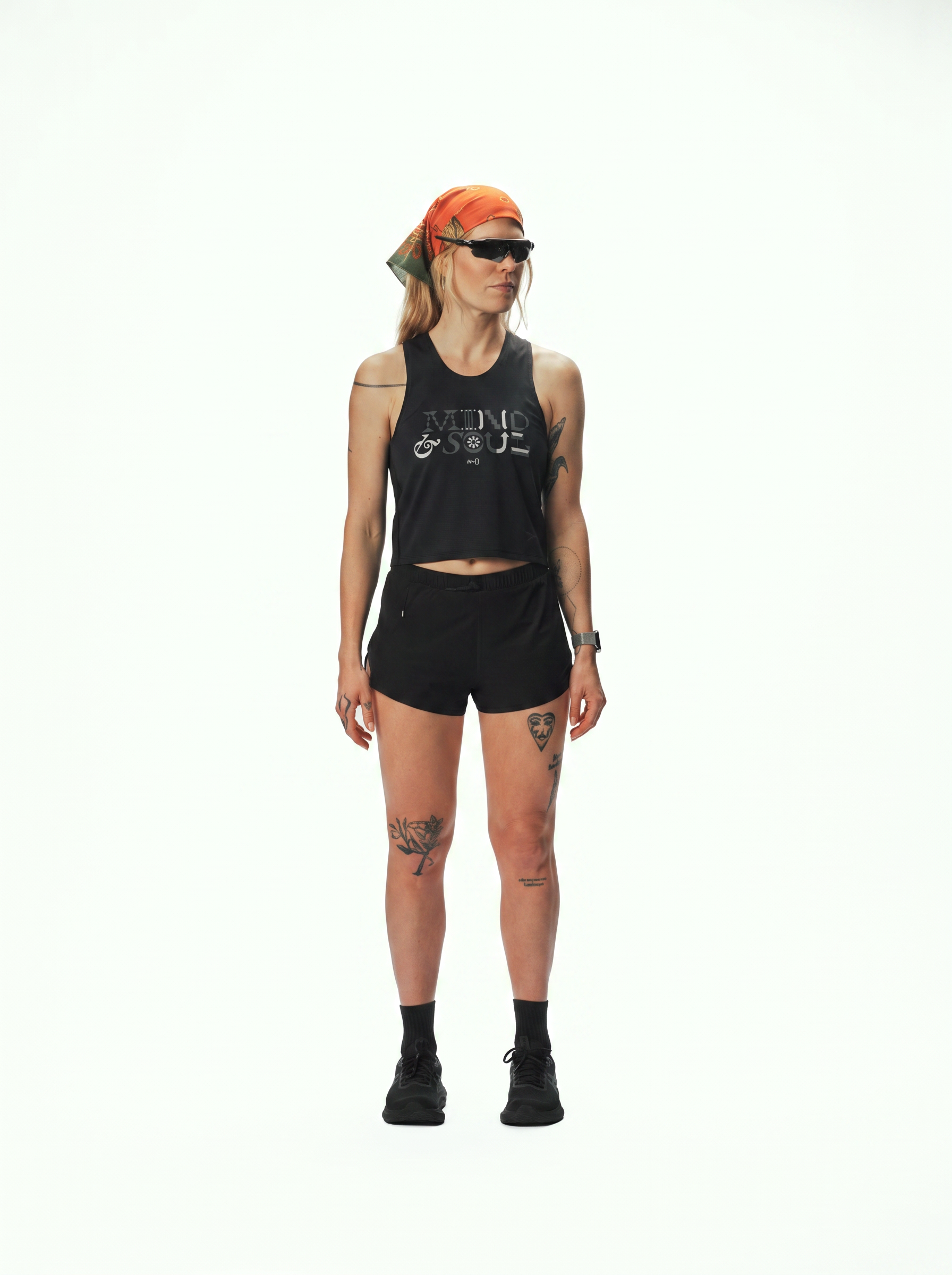 Sprint Cropped-Vest / BLACK
