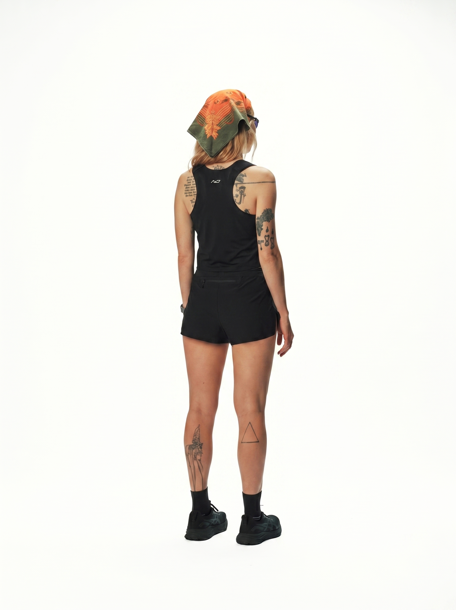 Sprint Cropped-Vest / BLACK