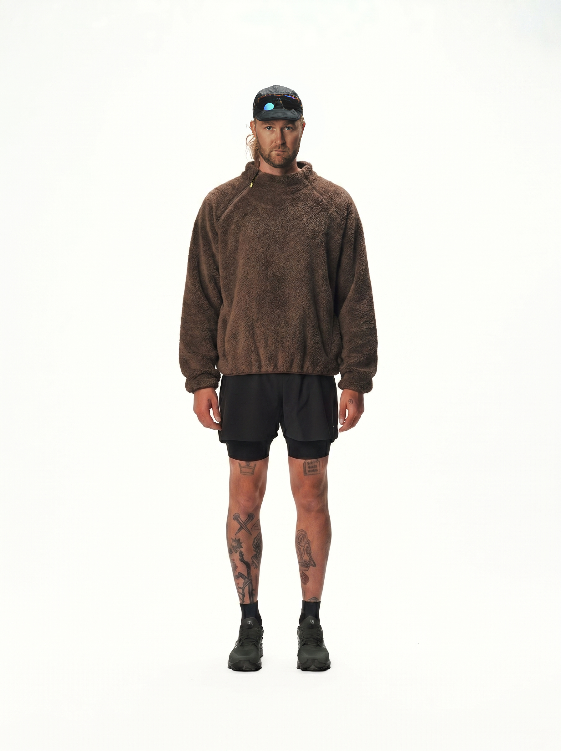 Polar Fleece Pullover / BROWN